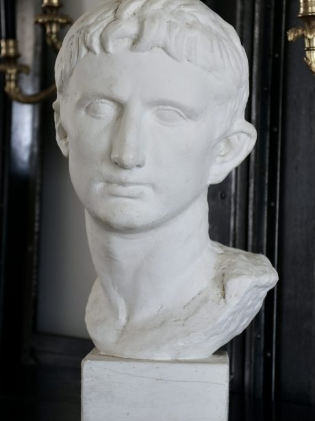 Plaster bust of Caesar Augustus c.1950