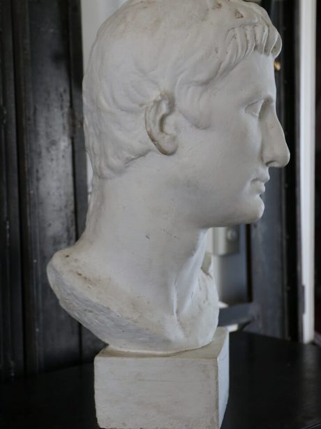 Plaster bust of Caesar Augustus c.1950