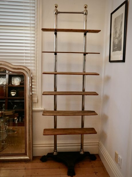 Rare early 20th century French display shelves