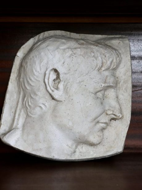Plaster Plaque of Caesar