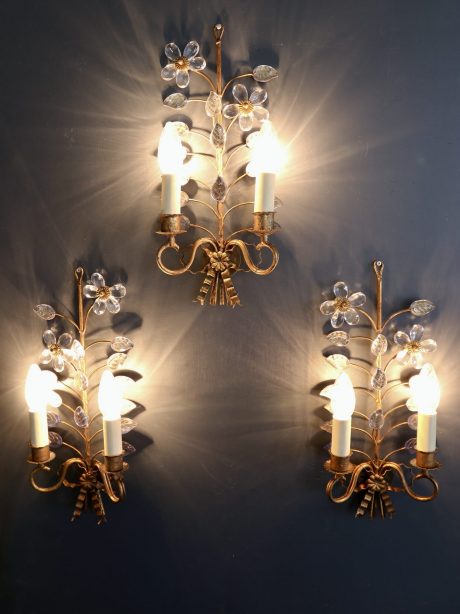 Mid century Wall Lights by Oswald Haerdtl for Lobmeyr