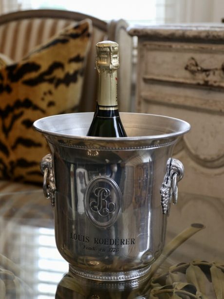 Louis Roederer aluminium champagne bucket