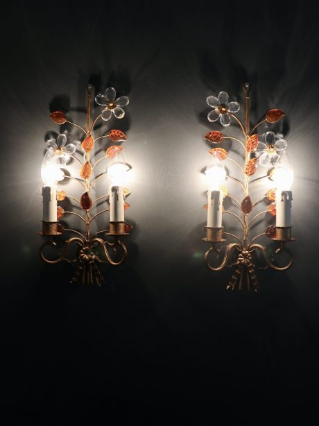 A pair of Austrian Wall Lights by Oswald Haerdtl