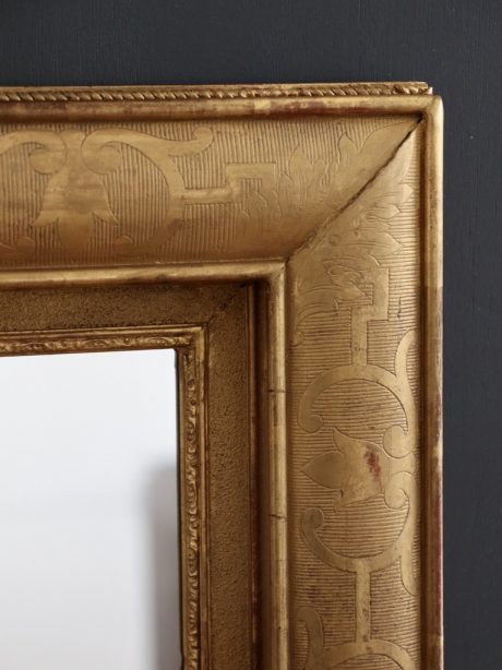Mid-century Gilded mirror frame