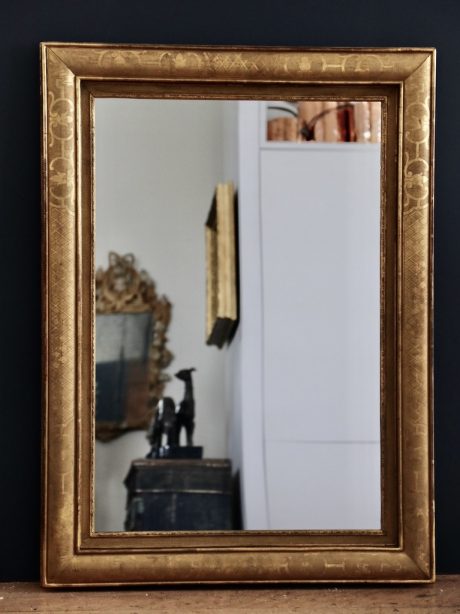 Mid-century Gilded mirror frame