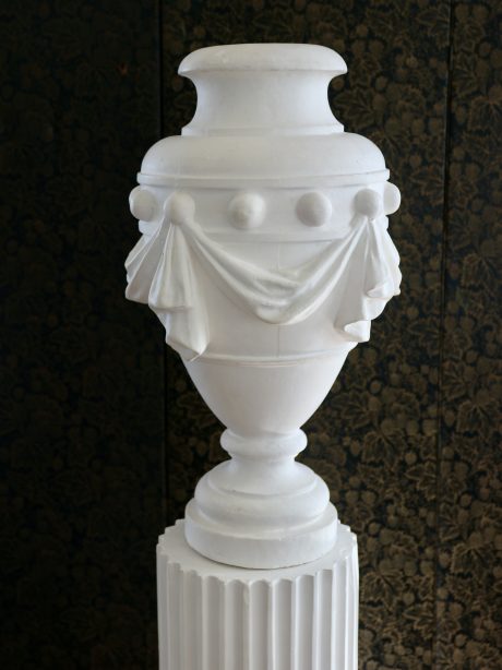 A Decorative Vintage plaster display urn