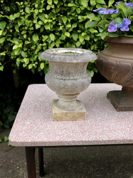 French Granite Top Terrace Cafe Table c.1930