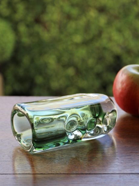 Czechoslovakian dimple art glass