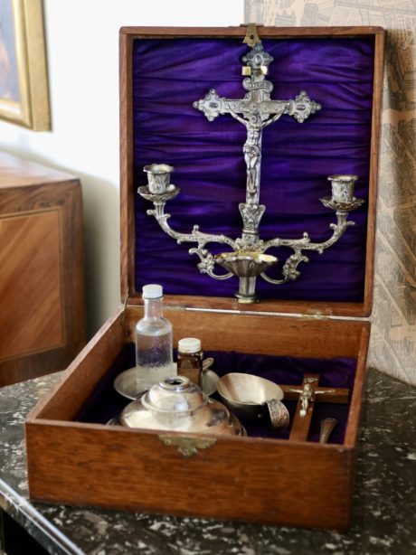 Antique Catholic Sacramental Service